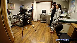 I am jasmine rose in the remote interrogation center with dr tampa, getting humiliated with dildos and handcuffs.