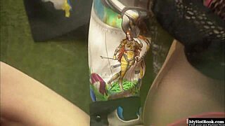 beautiful redhead lady in hard doggystyle sex 😍