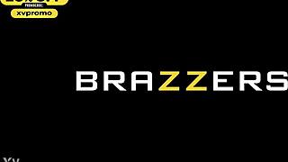 Intense Threesome with Busty Blonde Sara in Bedroom Action