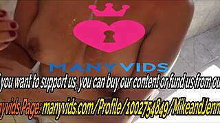 jennifer's very first glory-hole experience in a night club toilet