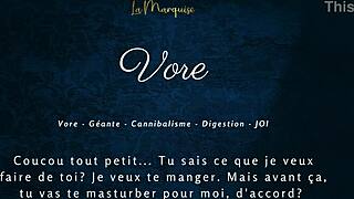 French Giantess Gives JERK OFF Instructions in Audio Porn