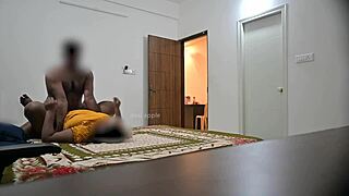 Maid Gets Blowjob And Hard Fuck While Cleaning.