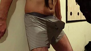 Woman Beats My Cock And Balls Hard!