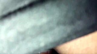 Cock thrusts into tight pussy until squirt