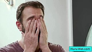 I feel amazing with sexy asian masseuse's wet nuru.