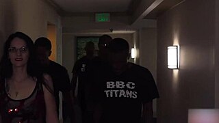 Christina Sapphire Feels Intense Pleasure In Gangbang