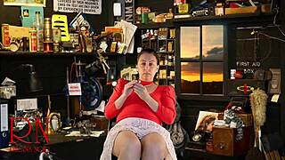 its weird you in my home with sexy legs and high heels right in front of your nose 😏