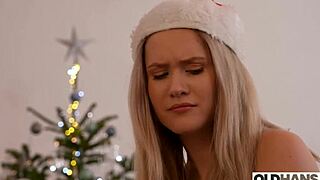 superb blondie fucks old guy at oldhans