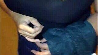 mature street whore teases with big ass and tits in public