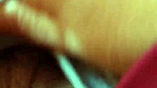 She touches herself in pajamas