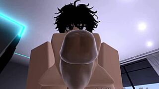 I'm fuckin' this femboy's tight holes so good~