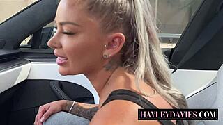 Sexy nympho hayley davies gives luke cooper the best ride of his life