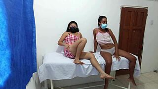 Horny Indians Envy Each Other's Buttocks in Massage Parlor