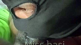 She Holds Cock In Mouth For Intense Throat Cum