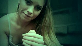 Amateur Teen 18+ POV Handjob and Blowjob Leading to Cumshot