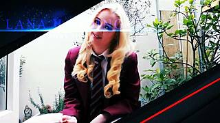 i got a teen nurse doin gloryhole therapy with cum swallowin