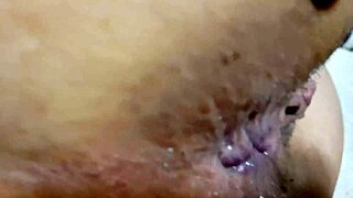 Playing With Pussy And Ass While Rubbing Cock