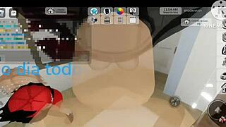 a random orgy happening in roblox brookhaven with crossdressing and group action