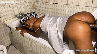 horny housewife seduces bbc plumber for intense fucking