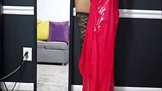 i'm gettin ready with me in this nsfw sex club edition, showin off my big pussy lips and ass while dancin in heels and gettin naked