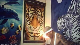 Behind the scenes, first timer natural BIG BREAST BOMBSHELL feels the ITALIAN POUND MACHINE