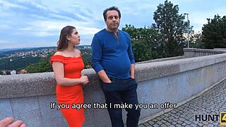 Hunt4k Chick Acts As Good Wife But Craves Carnal Fun