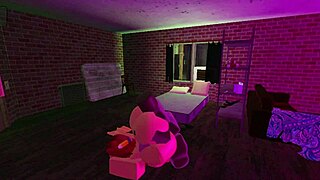 the redhead with a big body gets her ass pounded in roblox style