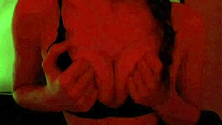Watch this passionate sex in the red room ending with cum in mouth
