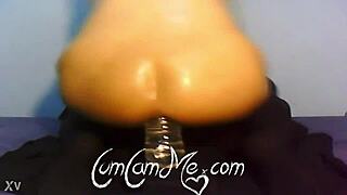 Hot Big Ass Rides Water Bottle In Ass On Cumcamme Com