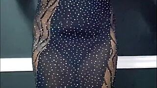 i'm gettin ready with me in this nsfw sex club edition, showin off my big pussy lips and ass while dancin in heels and gettin naked