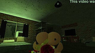 the redhead with a big body gets her ass pounded in roblox style