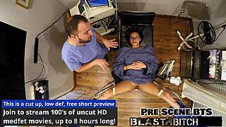 wow, doctor blasts rebel wyatt's pussy with cum! 😏