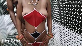 Did I strip my Indian wife naked in the bathroom and fuck her hard?