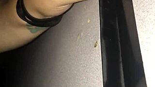 My homemade gloryhole encounter with thickdickbandit led to sloppy sucking and swallowing