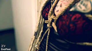 princess bound for intense foot worship and licking