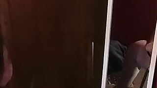 Dildo chair orgasm with big ass