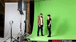 Blonde Fan Sucks And Rides Idol's Bbc!