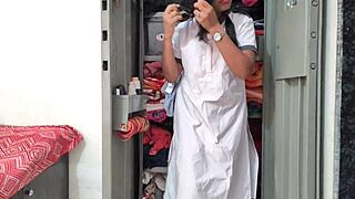 Indian couple shares intimate moments with clear hindi dialogue