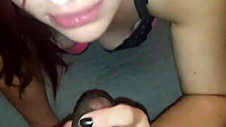 ravishing rays giving black bull a blow job