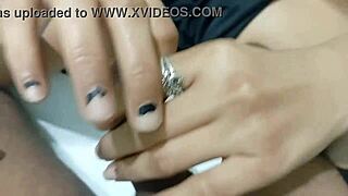 Muslim girl fucks hindu boyfriend 😏