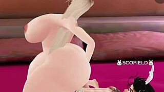 Foda gostosa com loira do imvu