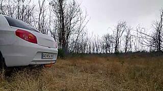 Sweetlightcouple has outdoor sex, I mean, passionate lovemaking