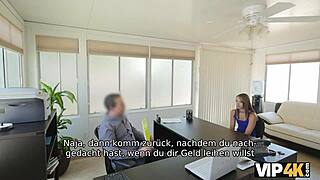 College girl fucks for travel credit