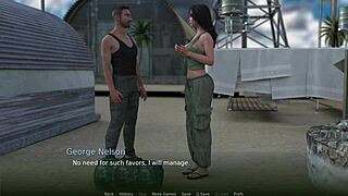 Laten we alternatieve straf spelen deel 4 met grote lul neuken