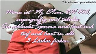 Miete Mich: German Bitch in Blowbang and Gangbang Fucking