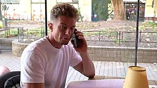 flirtatious waitress lia lin enjoys first date fucking with customer gp3199