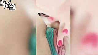 Masturbation Of Petite 18+ Teen Girl Close To Camera