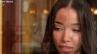 flirtatious waitress lia lin enjoys first date fucking with customer gp3199