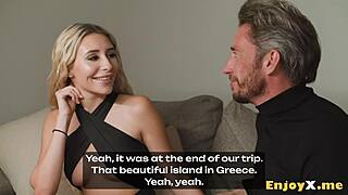 Tory's boyfriend enjoys her shaved pussy blowjob and nasty ass licking, ending with jizz swallowing