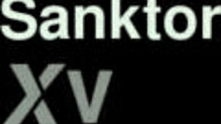 busty flexible gymnast sanktor masturbates nude in acrobatic poses